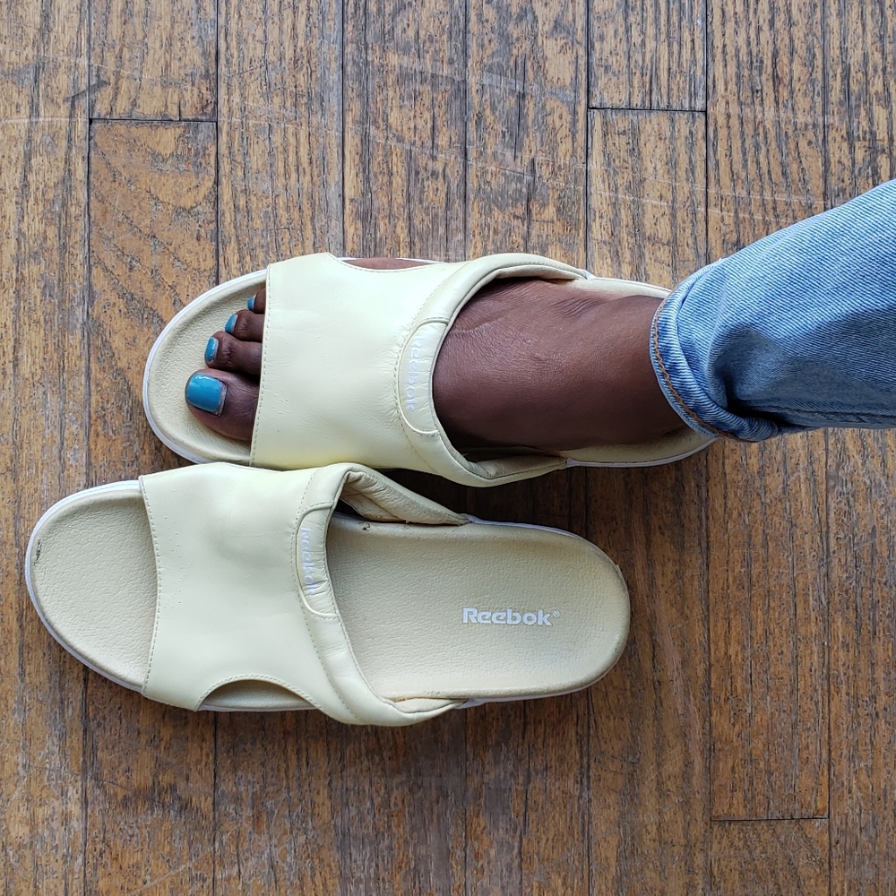 Vintage Reebook Slides
